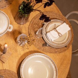 Auguste service de table en grès