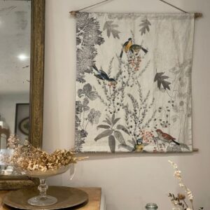 Upcycling tenture murale Clémentinre