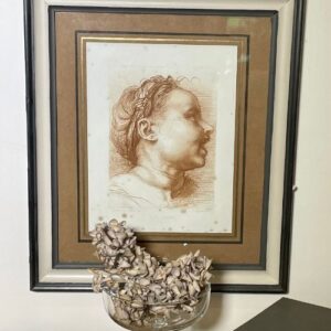 Gabin, tableau portrait d'enfant