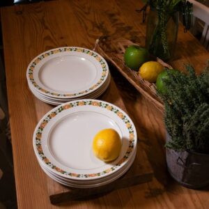 Lot de 10 assiettes anciennes LINA de Villeroy & Boch