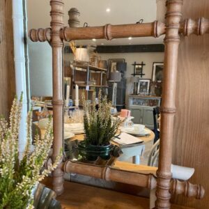 Miroir ancien cadre en bois